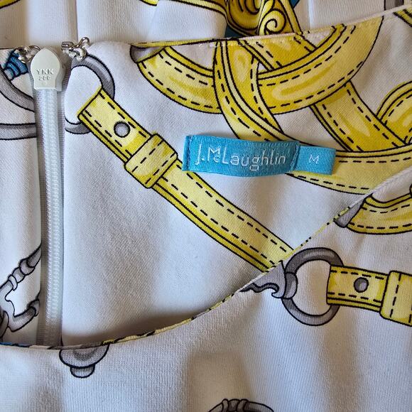 J. McLaughlin Sofia Sleeveless Catalina Cloth Dress - Picture 5 of 10